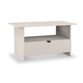 Huxley 1 Drawer Coffee Table Cashmere from Roseland Furniture