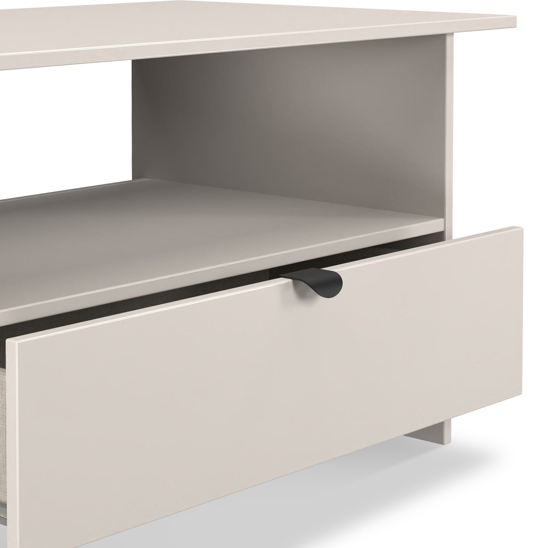 Huxley 1 Drawer Coffee Table Cashmere from Roseland Furniture