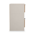 Huxley 2 Drawer Bedside Oak Cashmere from Roseland Furniture