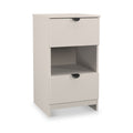 Huxley 2 Drawer Bedside Cashmere from Roseland Furniture