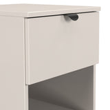 Huxley 2 Drawer Bedside Cashmere from Roseland Furniture