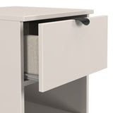 Huxley 2 Drawer Bedside Cashmere from Roseland Furniture