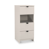 Huxley 3 Drawer Bedside Cashmere from Roseland Furniture