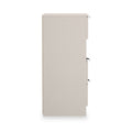 Huxley 3 Drawer Bedside Cashmere from Roseland Furniture