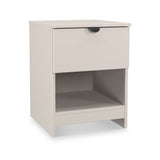 Huxley 1 Drawer Bedside Cashmere from Roseland Furniture