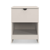 Huxley 1 Drawer Bedside Cashmere from Roseland Furniture