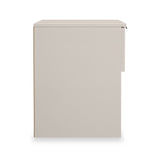 Huxley 1 Drawer Bedside Cashmere from Roseland Furniture
