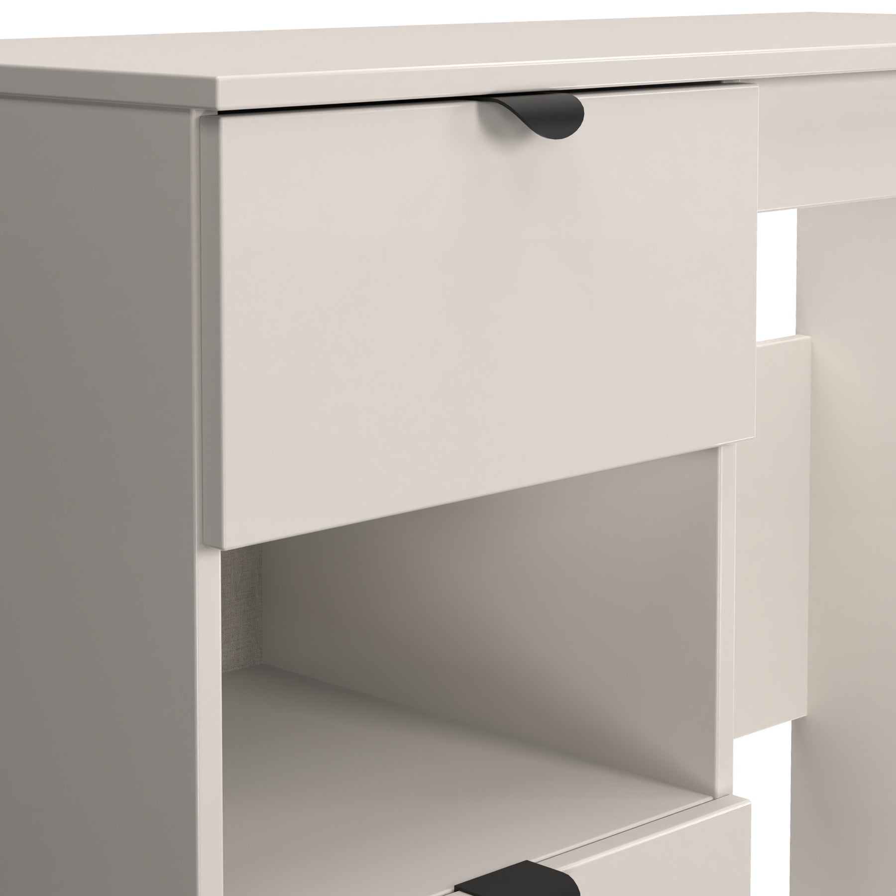 Huxley 2 Drawer Dressing Table Cashmere from Roseland Furniture