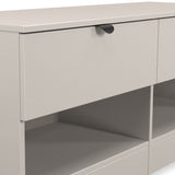 Huxley 2 Drawer Low Storage Unit Cashmere from Roseland Furniture