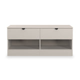 Huxley 2 Drawer Low Storage Unit Cashmere from Roseland Furniture
