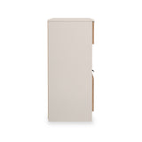 Huxley 2 Drawer Deep Chest Oak Cashmere from Roseland Furniture