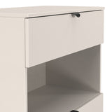Huxley 2 Drawer Deep Chest Cashmere Side1 from Roseland Furniture