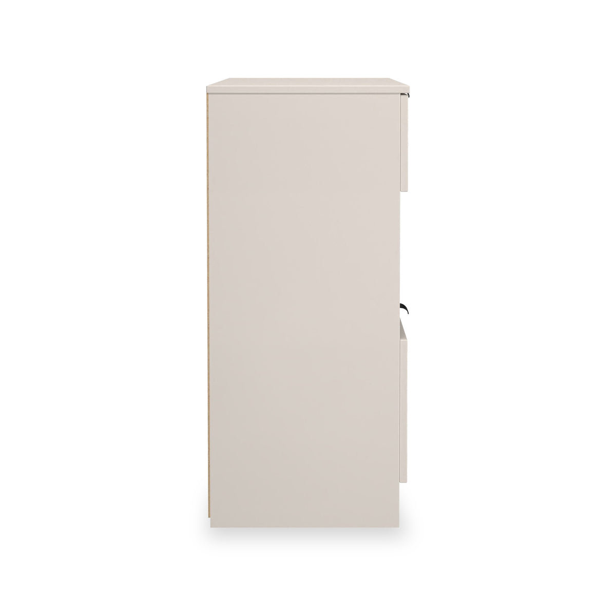Huxley 2 Drawer Deep Chest Cashmere Side1 from Roseland Furniture