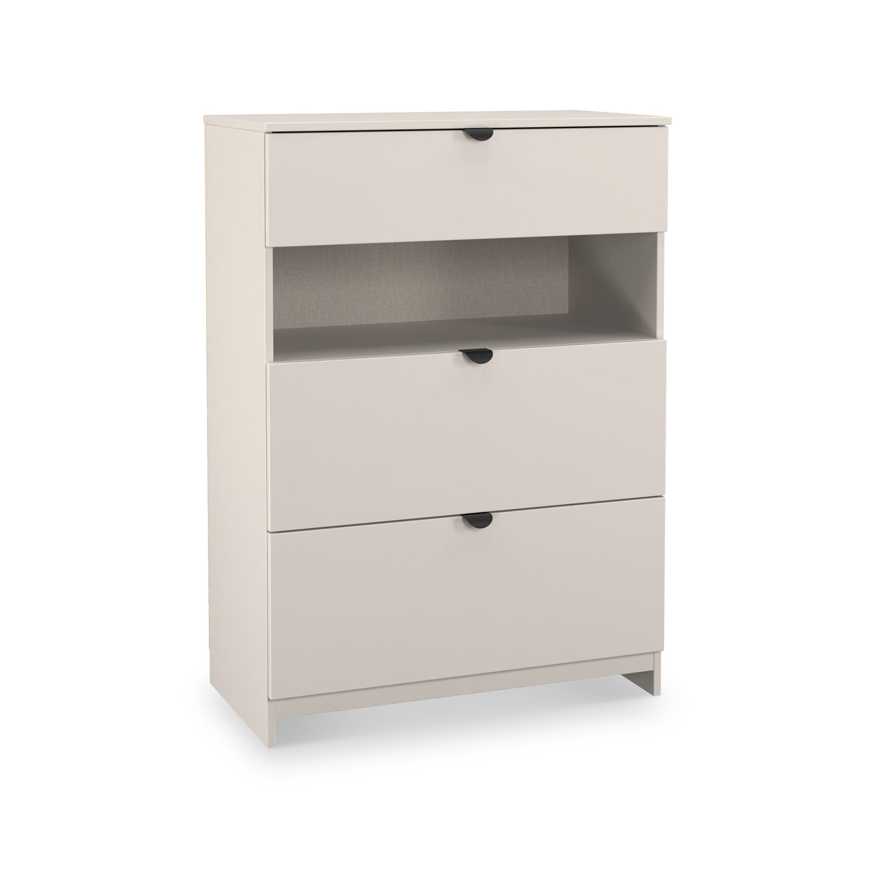 Huxley 3 Drawer Deep Chest Cashmere from Roseland Furniture