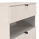 Huxley 3 Drawer Deep Chest Cashmere from Roseland Furniture