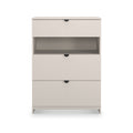 Huxley 3 Drawer Deep Chest Cashmere from Roseland Furniture
