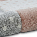 Brockton Pink Star & Heart Kids Rug