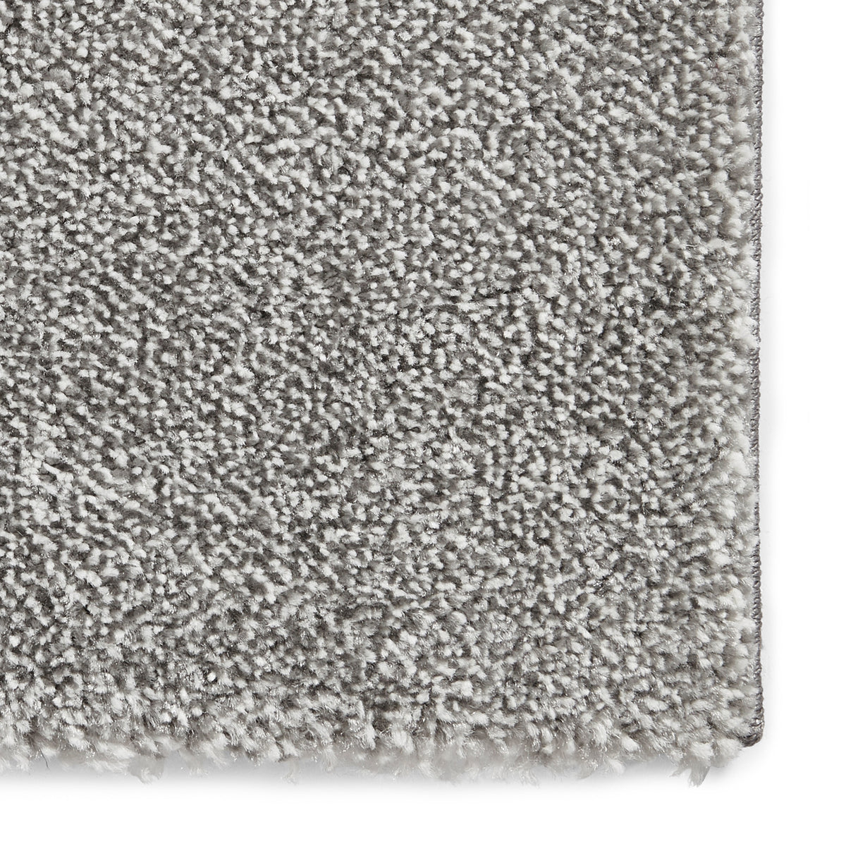 Brockton Grey Cream Square Patterned Hand Carved Rug