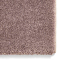 Brockton Purple Beige Square Patterned Hand Carved Rug