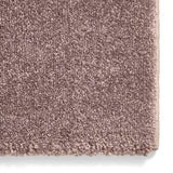 Brockton Purple Beige Square Patterned Hand Carved Rug