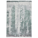 Brockton Green Abstract Patterned Hand Carved Rug from Roseland Furniture