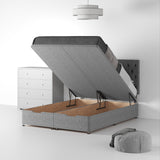 RFBTS-SK-OT-SS---Farrow-Diamond-26HB-Ottoman---Linen-Look---SK-Linen-Silver---Life1 from Roseland Furniture
