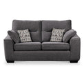 Sudbury Charcoal 2 Seater Sofabed with Oatmeal Scatter Cushions