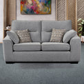 Sudbury Oatmeal 2 Seater Sofabed with Taupe Scatter Cushions for living room
