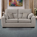 Sudbury Taupe 2 Seater Sofabed with Taupe Scatter Cushions for living room