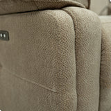 Adrian-fabric-2-seater-electric-recliner-sofa-camel from Roseland Furniture