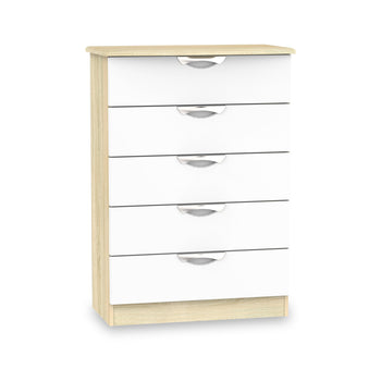 Beckett Gloss 5 Drawer Chest