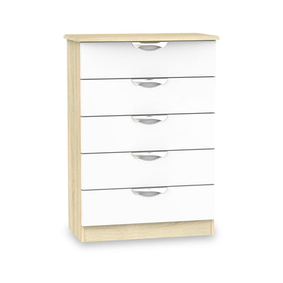 Beckett Gloss 5 Drawer Chest