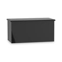 Beckett Black Gloss Blanket Box from Roseland Furniture
