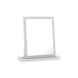Beckett Cream Gloss Table Top Mirror from Roseland
