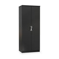 Beckett Black Gloss 2 Door Wardrobe by Roseland Furniture