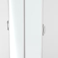 Beckett 4 Door Mirrored Wardrobe White from Roseland Furniture