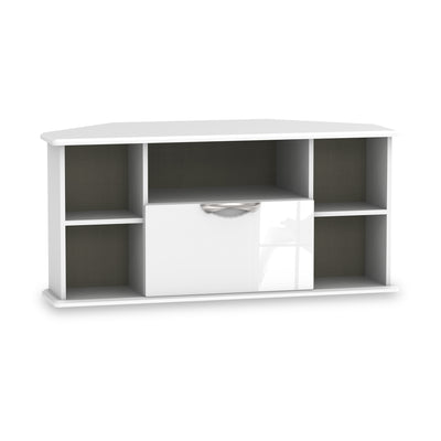 Beckett Gloss Corner TV Unit