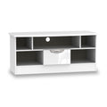 Beckett White Gloss 1 Drawer TV Unit by Roseland Furniture