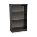 Beckett Black 3 Shelf Bookcase