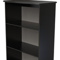 Beckett Black 3 Shelf Bookcase