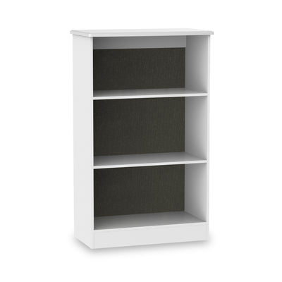 Beckett Gloss 3 Shelf Bookcase