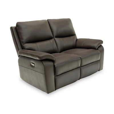 Oxley Leather 2 Seater Power Recliner
