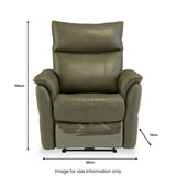 Anders-Faux-Leather-Electric-Recliner-Armchairfrom Roseland Furniture