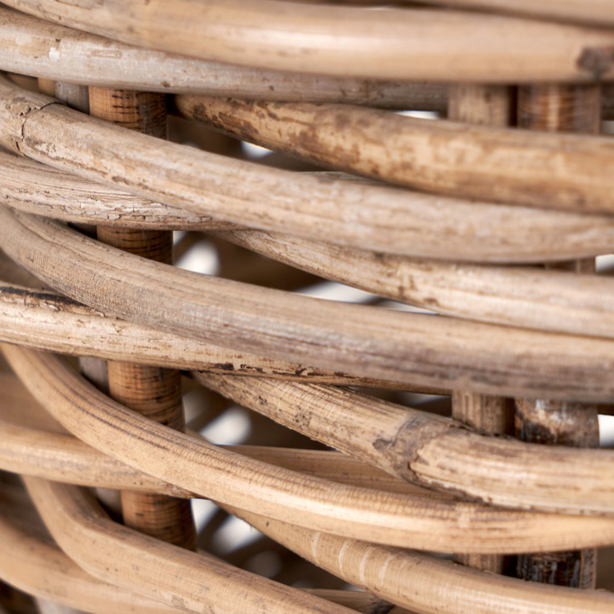 Kubu Oval Baskets Grey from Roseland Furniture
