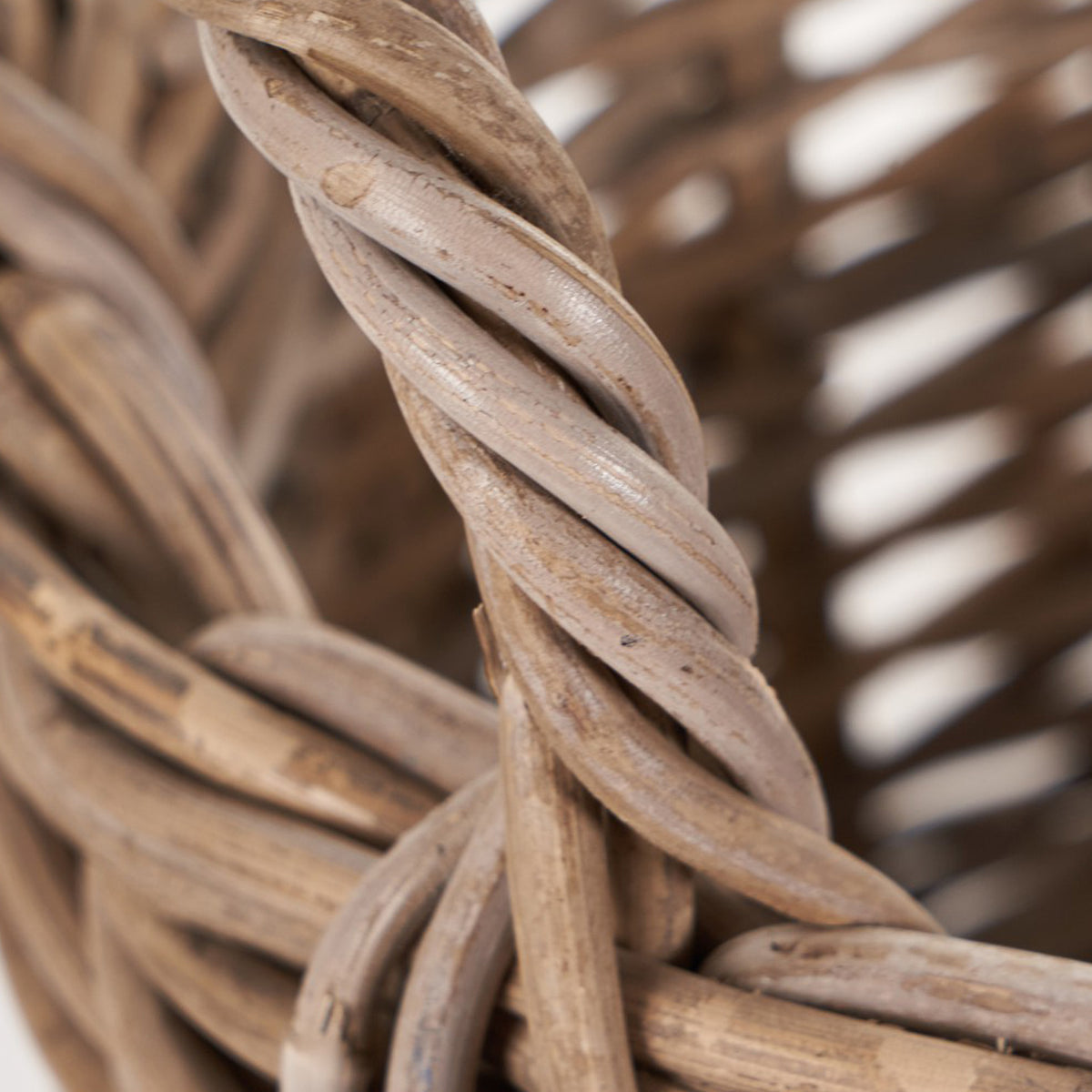 Kubu Oval Baskets Grey from Roseland Furniture