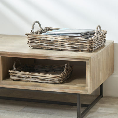 Kubu Basket Trays Set of 2