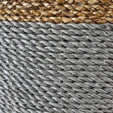 Banana Leaf Two Tone Baskets Grey from Roseland Furniture