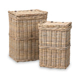 Kubu Rectangular Linen Baskets from Roseland Furniture