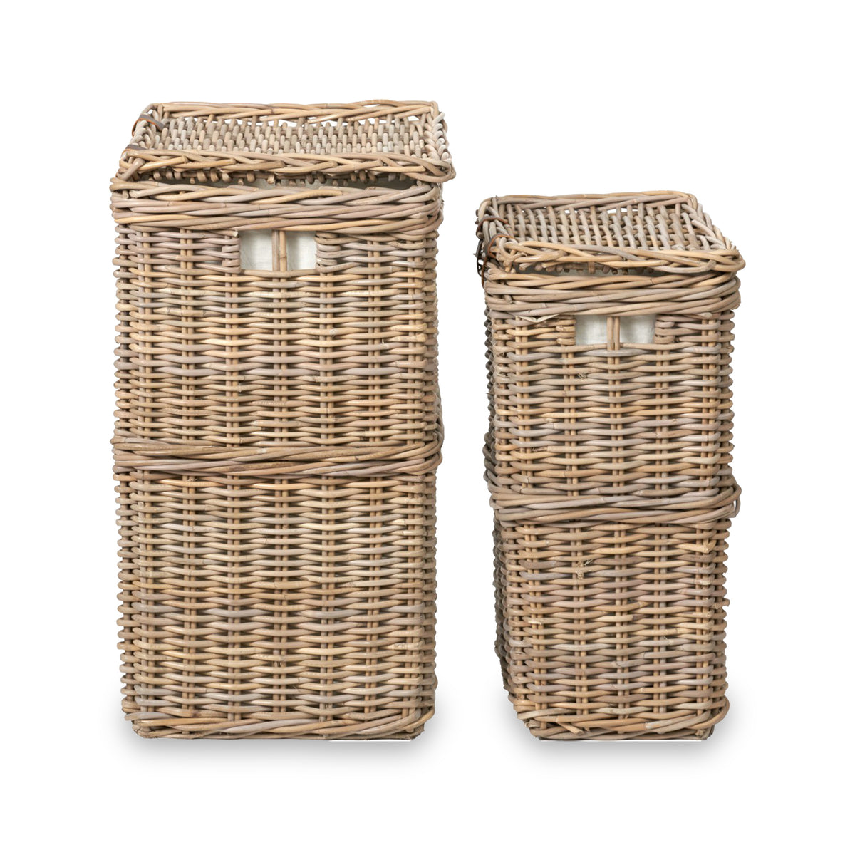 Kubu Rectangular Linen Baskets from Roseland Furniture