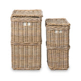 Kubu Rectangular Linen Baskets from Roseland Furniture